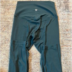 Lululemon leggings wunder train high-rise size 2